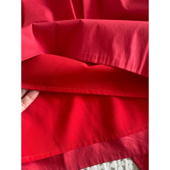 BCBGMAXAZRIA Woven Cotton Ruffle Halter‎ Party Dress Sz 2 - Picture 10 of 14